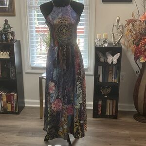 Floral Multicolor Maxi Dress